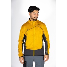 Maul Fleecejacke Falzeben 2XT-Hybrid (Strukturfleece, atmungsaktiv) schwarz/anthrazitgrau Herren